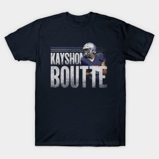 Kayshon Boutte New England Stack T-Shirt